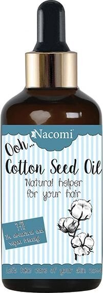 Nacomi Cotton Seed Oil kehaõli 50 ml цена и информация | Kosmeetilsed ja eeterlikud õlid | hansapost.ee