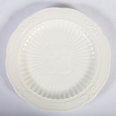 Тарелка SOFIA, D26,5см, белый цена и информация | Посуда, тарелки, обеденные сервизы | hansapost.ee