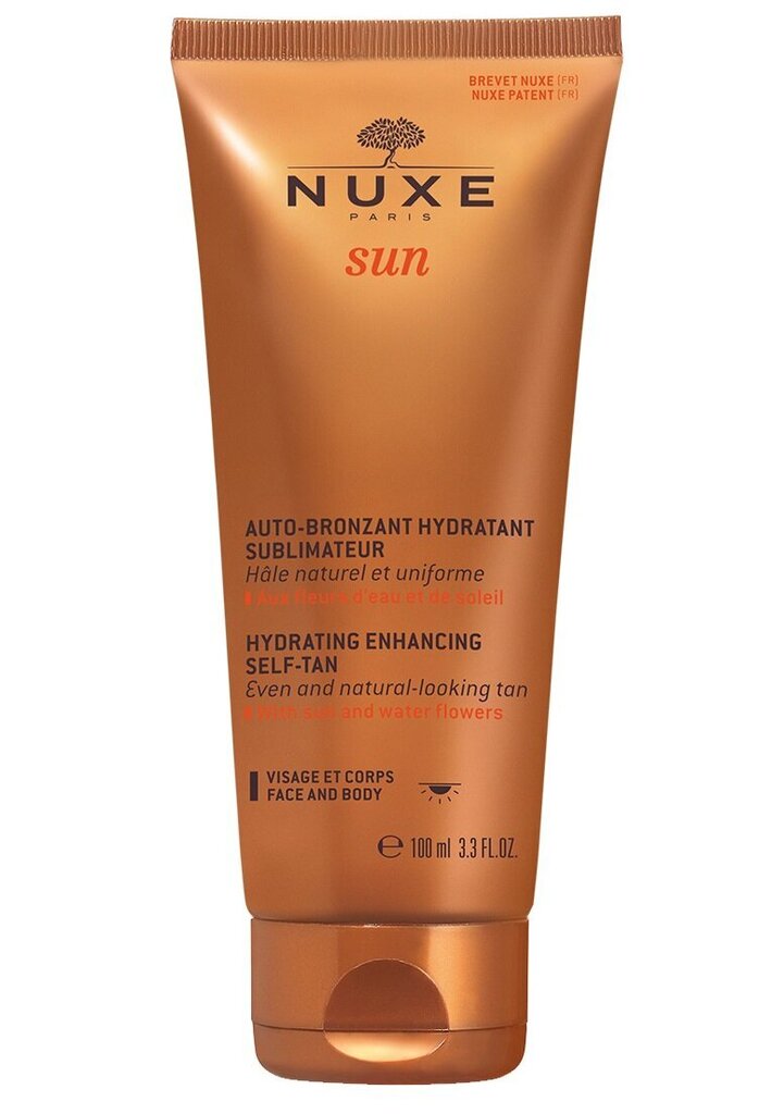 Nuxe Sun Silky Self-Tanning Lotion isepruunistav kreem 100 ml цена и информация | Isepruunistavad kreemid | hansapost.ee