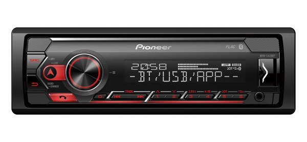 Autoraadio Pioneer, MVH-S420BT RDS raadio koos Bluetooth, USB ja iPod, Android hind ja info | Autoraadiod, multimeedia | hansapost.ee