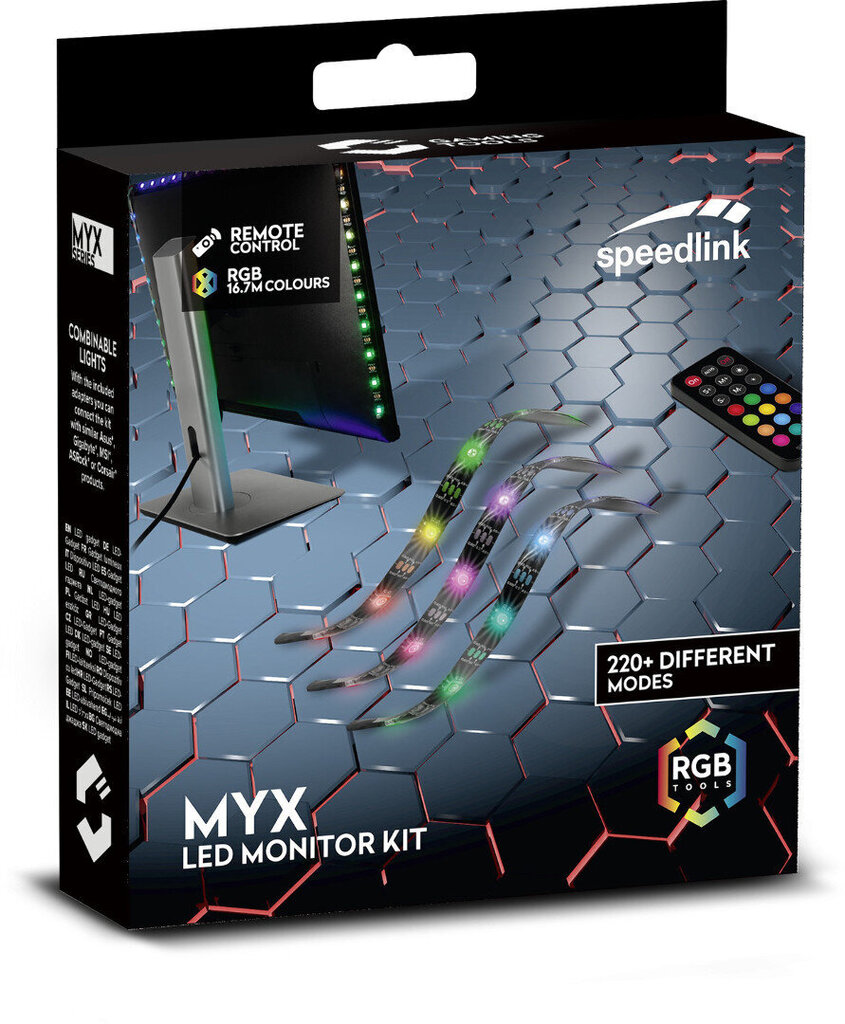 Speedlink LED riba MYX LED Monitor Kit (SL-600607) цена и информация | Valgusribad ja LED ribad | hansapost.ee
