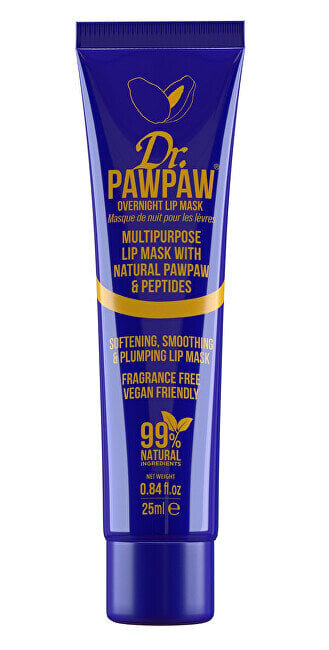 Dr. PAWPAW Overnight Lip Mask palsam 25 ml цена и информация | Huulekosmeetika | hansapost.ee