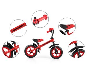 Балансный велосипед Milly Mally Dragon, Red цена и информация | Milly Mally Товары для детей и младенцев | hansapost.ee