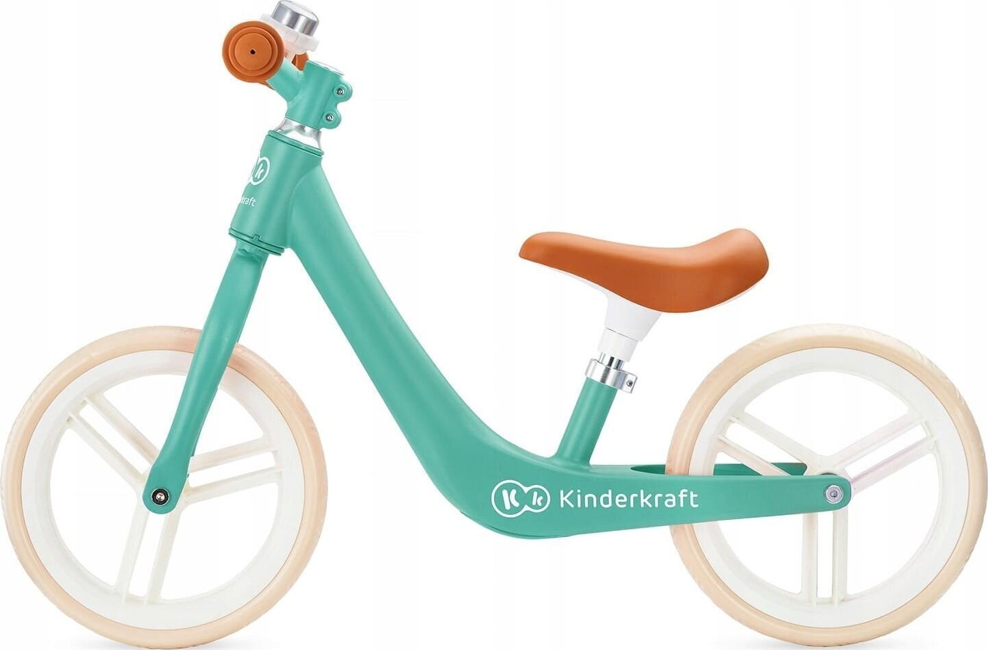 Tasakaaluratas KinderKraft Fly Plus, Midnight green цена и информация | Jooksurattad lastele | hansapost.ee