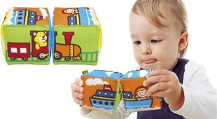 Мягкие музыкальные кубики Совмести-ка - Транспорт/ K´sKids цена и информация | Игрушки для малышей | hansapost.ee