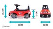 Milly Mally tõukeauto, punane hind ja info | Beebide mänguasjad | hansapost.ee