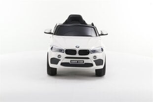 Ühekohaline elektriauto BMW X6M, valge, 8010253-2R цена и информация | Электромобили для детей | hansapost.ee