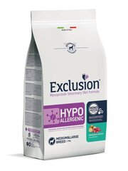 Exclusion Hypoallergenic Monoprotein для собак средних и крупных пород с олениной и картофелем, 12кг цена и информация | Сухой корм для собак | hansapost.ee