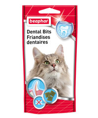 Beaphar Dental Bits подушечки для чистки зубов, 35 г цена и информация | Лакомства для кошек | hansapost.ee