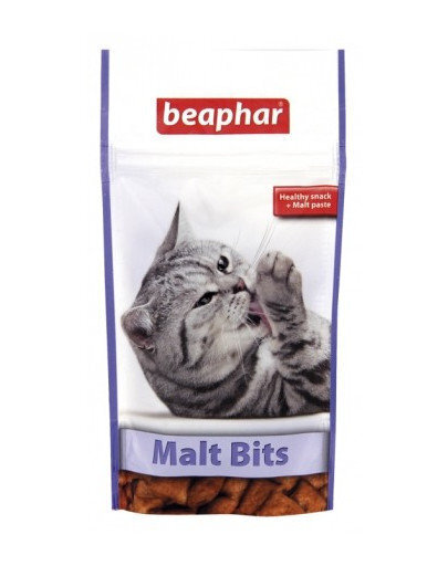 Beaphar Malt Bits karvapallide eemaldamiseks, 35 g hind ja info | Kasside maiused | hansapost.ee