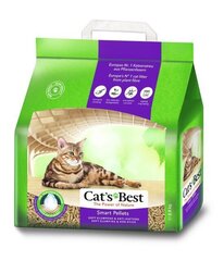 Cat's Best Smart комкующиеся древесные гранулы 5L 2.5kg цена и информация | Наполнители для кошачьих туалетов | hansapost.ee