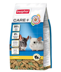 Beaphar Care+ tšintšilja Chinchilla, 1,5 kg hind ja info | Toit väikeloomadele | hansapost.ee