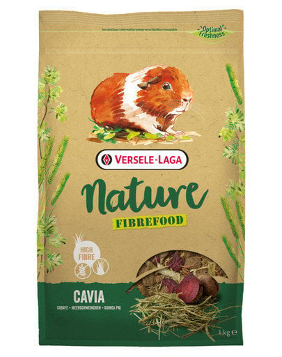 Versele Laga merisea täissööt Cavia Nature Fibrefood light & sensitive, 1 kg 1 kg цена и информация | Toit väikeloomadele | hansapost.ee