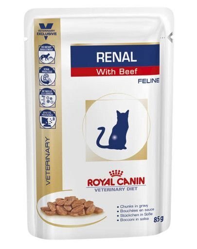 Royal Canin veiselihaga Renal Feline, 85 g цена и информация | Kassikonservid | hansapost.ee