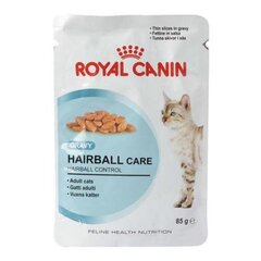 Royal Canin от образования волосяных шариков Hairball, 85 г цена и информация | Консервы для кошек | hansapost.ee