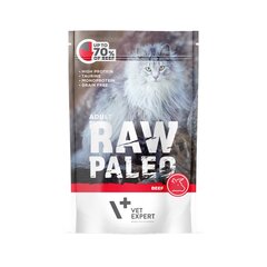 Raw Paleo консервы для взрослых кошек с говядиной и лососевым маслом, беззерновые 100 г цена и информация | VetExpert Товары для животных | hansapost.ee