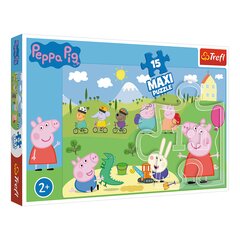 Пазл Trefl Maxi Pig Peppa (Свинка Пеппа), 15 д. цена и информация | Пазлы | hansapost.ee