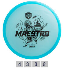 Диск для гольфа Discmania Midrange Driver Premium Maestro 4/3/0/2 Blue цена и информация | Discgolf | hansapost.ee