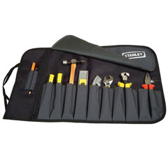 Tööriistakott rullitav 12 taskut, Stanley hind ja info | Tööriistakastid, tööriistakotid ja -kärud | hansapost.ee
