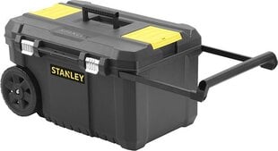 Ящик для инструментов STANLEY Rolling с металлической защелкой для тяжелых условий эксплуатации, 2 органайзера крышки для мелких цена и информация | Ящики для инструментов, держатели | hansapost.ee
