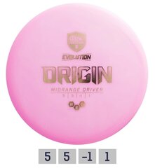 Диск для гольфа Discmania Midrange Driver Neo Origin  5/5/-1/1 Розовый цена и информация | Диск-гольф | hansapost.ee