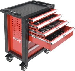 Профессиональный шкаф для инструментов Yato с 177 инструментами, 6 ящиками цена и информация | Ящики для инструментов, держатели | hansapost.ee
