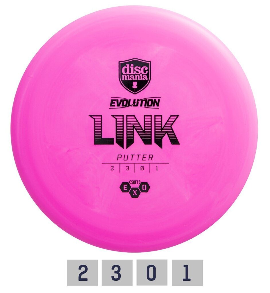 Ketas Putter SOFT EXO LINK 2/3/0/1 hind ja info | Discgolf | hansapost.ee