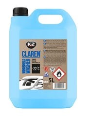 Talvine klaasipesuvedelik K2 CLAREN, 5L цена и информация | Очищающие и охлаждающие жидкости | hansapost.ee