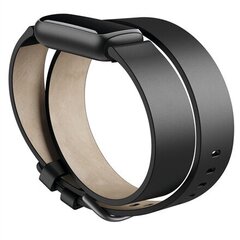 Fitbit  Luxe Accessory Double Leather Wr цена и информация | Аксессуары для смарт-часов и браслетов | hansapost.ee