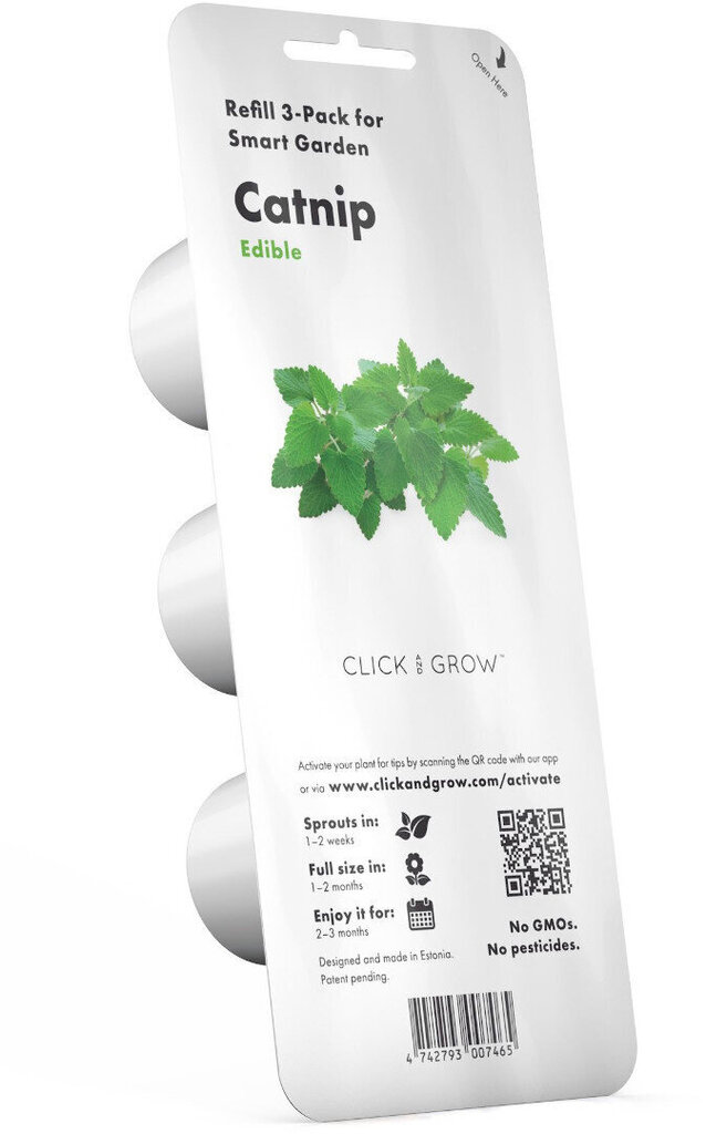 Click & Grow Smart Garden refill Naistenõges 3tk цена и информация | Nutipotid ja taimelambid | hansapost.ee