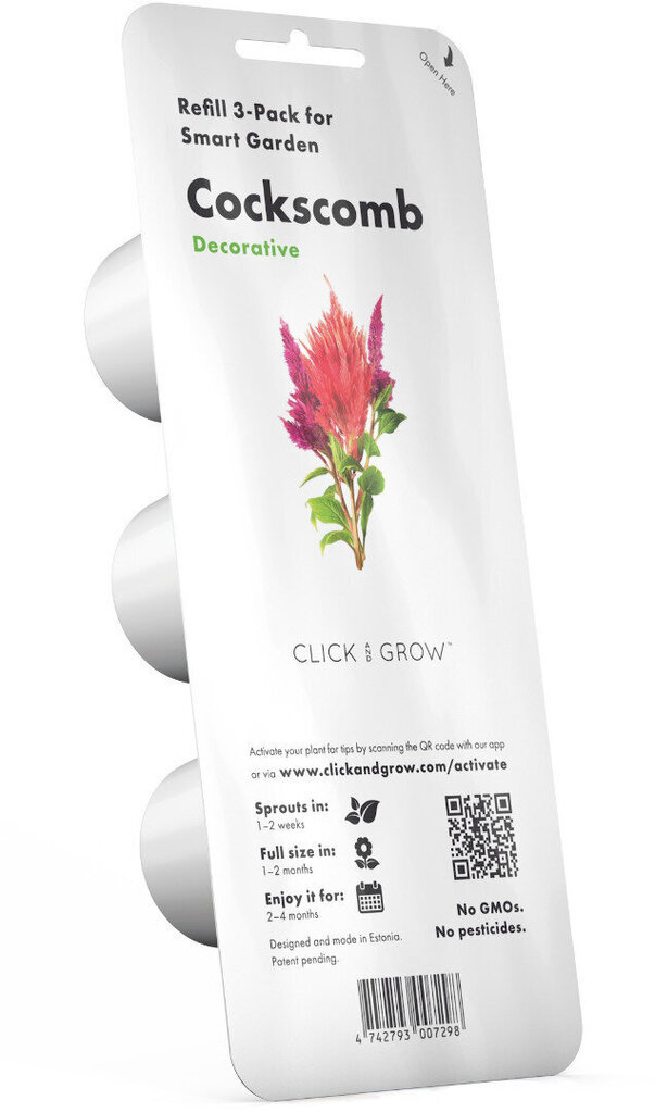 Click & Grow Smart Garden refill Kukehari 3tk hind ja info | Nutipotid ja taimelambid | hansapost.ee