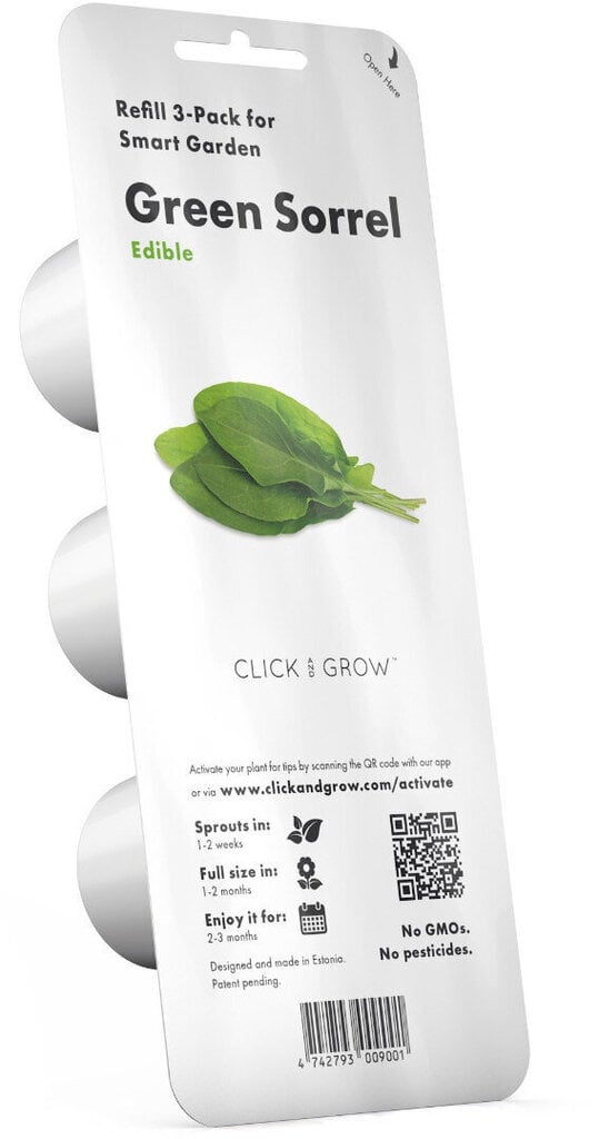 Click & Grow Smart Garden refill Hapuoblikas 3tk цена и информация | Nutipotid ja taimelambid | hansapost.ee