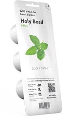 Click & Grow Smart Garden refill Püha basiilik 3tk hind ja info | Click & Grow Kodumasinad | hansapost.ee