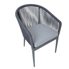 Уличный стул Ecco, серый цена и информация | Садовые стулья, кресла, пуфы | hansapost.ee