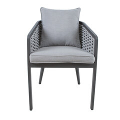 Садовый стул Marie 55x64xH76см, серый цена и информация |  Садовые стулья, кресла, пуфы | hansapost.ee