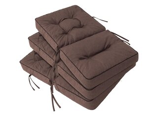 Набор из 3 подушек для качелей Hobbygarden Venus 150 см, коричневый цена и информация | Подушки, наволочки, чехлы | hansapost.ee