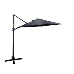 Уличный зонт Roma, темно-серый цена и информация | Зонты, маркизы, стойки | hansapost.ee