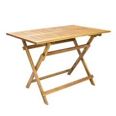 Kokkupandav laud Finlay, pruun price and information | Garden tables | hansapost.ee