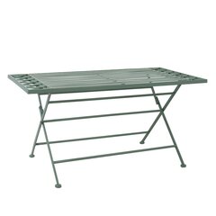 Diivanilaud MINT 100x50xH49cm, sepistatud metall, antiikroheline price and information | Garden tables | hansapost.ee