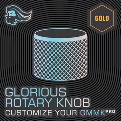 Glorious PC Gaming Race GMMK PRO Rotary Knob (Gold) hind ja info | Klaviatuurid | hansapost.ee