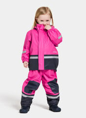 Didriksons laste soe kummikomplekt BOARDMAN, fuksia-tumesinine price and information | Rainwear for children | hansapost.ee