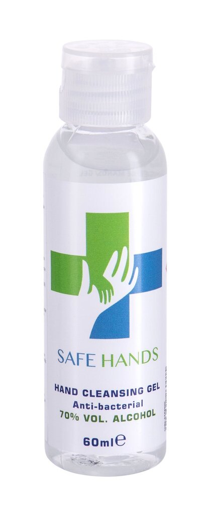Safe Hands Anti-bacterial käte desinfitseerimisvahend 60 ml цена и информация | Esmaabi | hansapost.ee