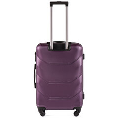 Средний чемодан Wings Peacock, тёмно-фиолетовый цена и информация | Чемоданы, дорожные сумки | hansapost.ee
