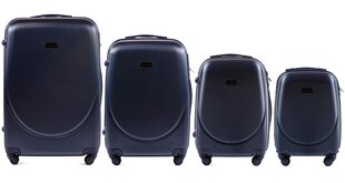 4-osaline kohvrite komplekt Wings 310-4, tumesinine price and information | Suitcases, travel bags | hansapost.ee