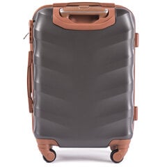 Маленький чемодан Wings Albatross S, черный цена и информация | Чемоданы, дорожные сумки | hansapost.ee