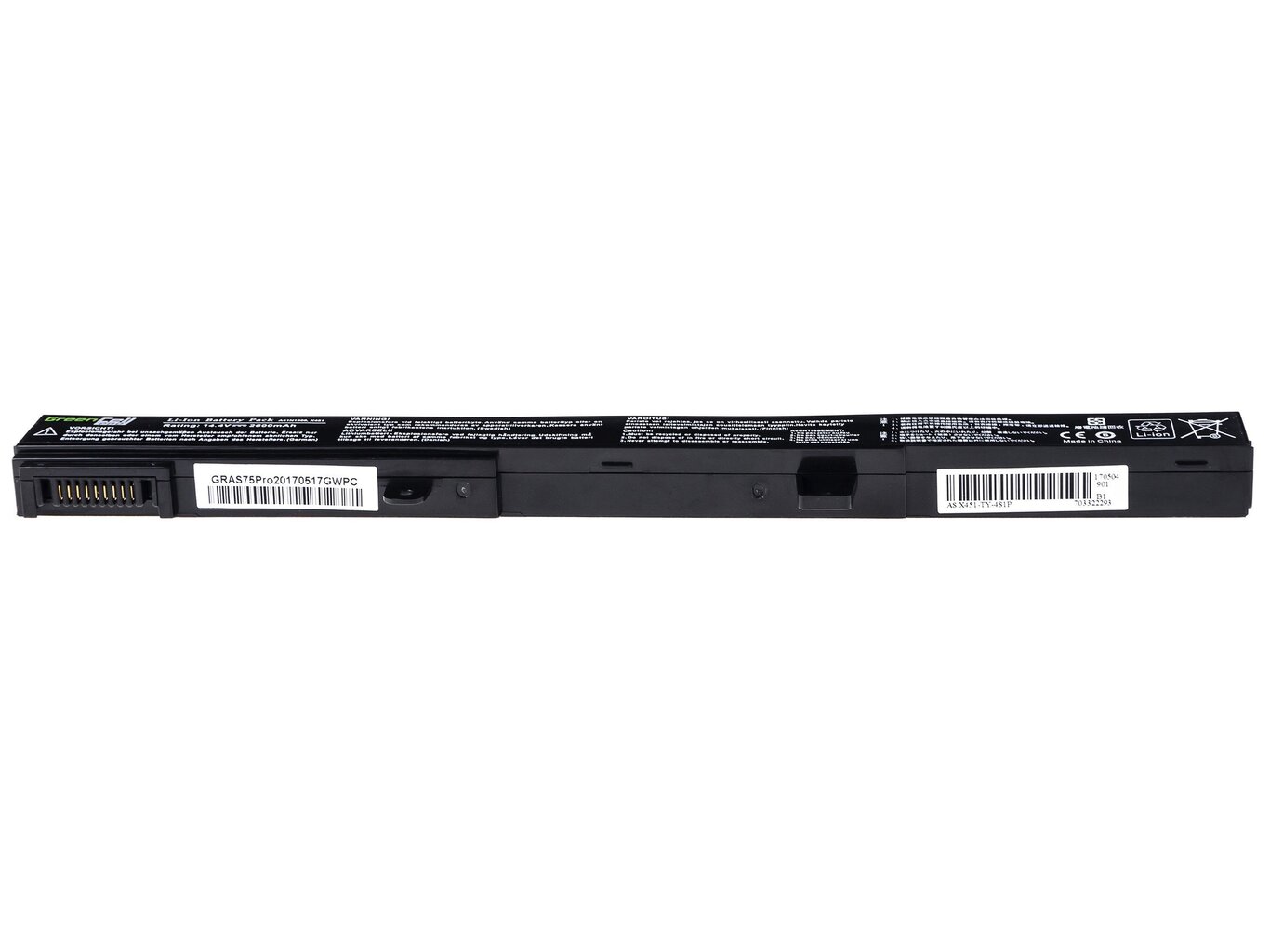 Green Cell Pro Laptop Battery for Asus X551 X551C X551CA X551M X551MA X551MAV R512C R512CA hind ja info | Sülearvuti akud | hansapost.ee