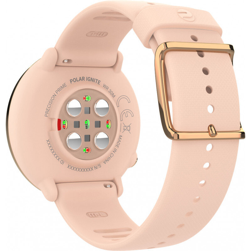 Polar Ignite 2 Watch+Hook&Loop Strap, Golden