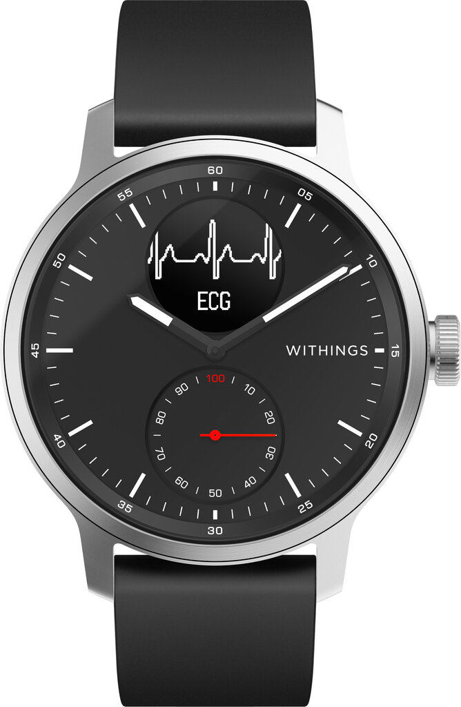 Withings ScanWatch (42 mm) Black hind ja info | Nutikellad, laste nutikellad | hansapost.ee