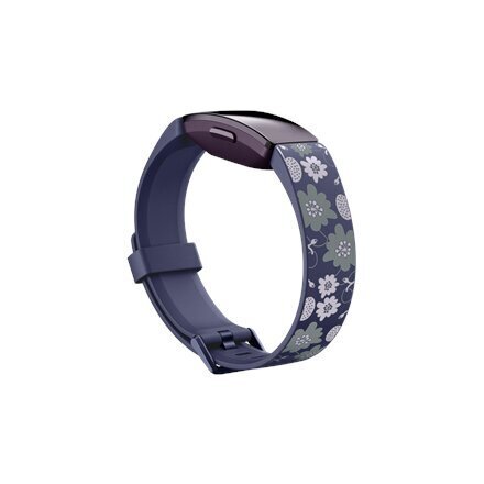 Vahetusrihm Fitbit Inspire Print Accessory Band (S), FB169PBNVS hind ja info | Nutikellade aksessuaarid ja tarvikud | hansapost.ee