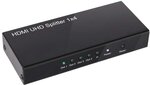 CLUB 3D HDMI 2.0 UHD Splitter 4 Ports